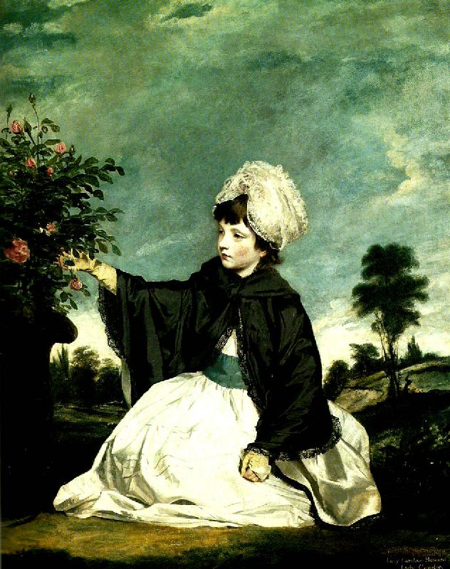 Sir Joshua Reynolds lady caroline howard oil painting image